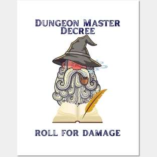 Dungeon Master Decree - Damage Posters and Art